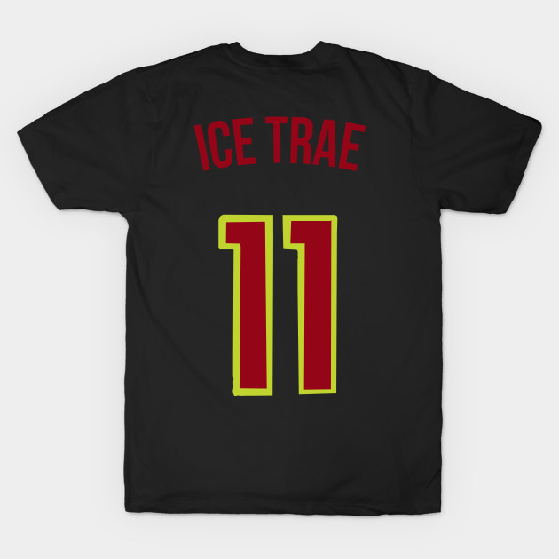 Trae Young 'Ice Trae' Nickname Jersey - Atlanta Hawks by xavierjfong